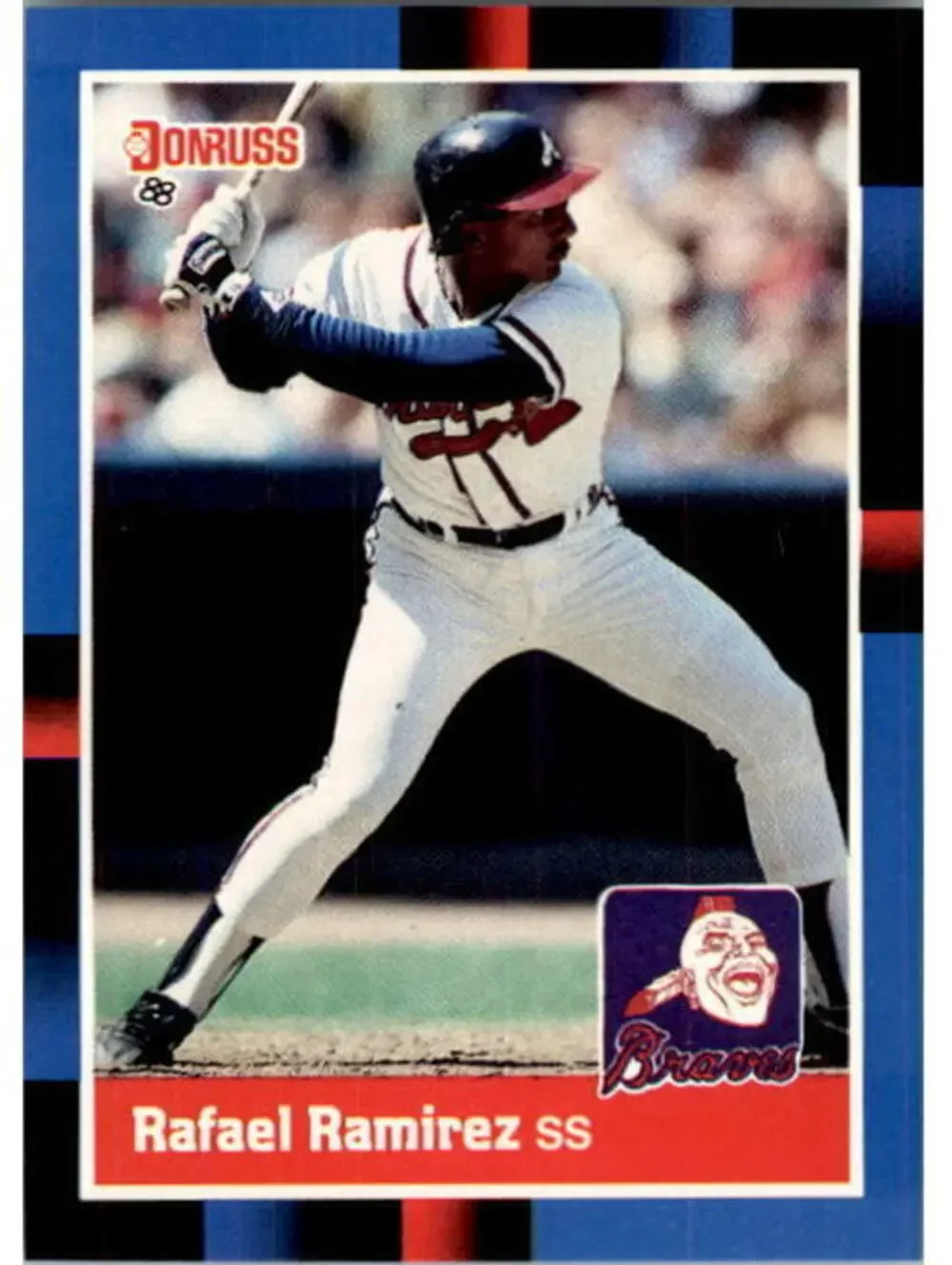 1988 Rafael Ramirez Donruss Baseball Card #448